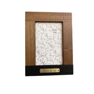 'this is us' 4 X 6 Threshold Photo Frame NEW